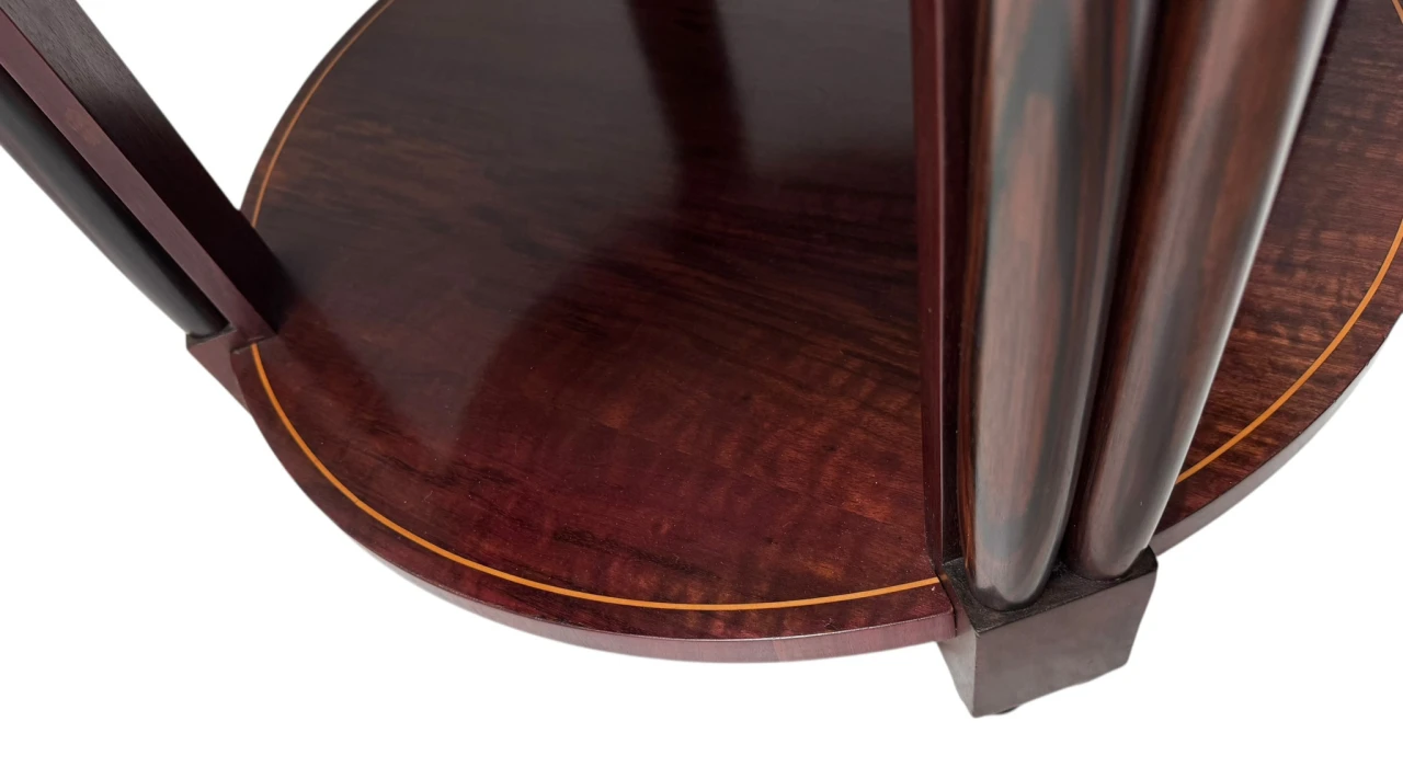 French Art Deco Coffee Table or Cocktail Table with Marble Top, 1930s